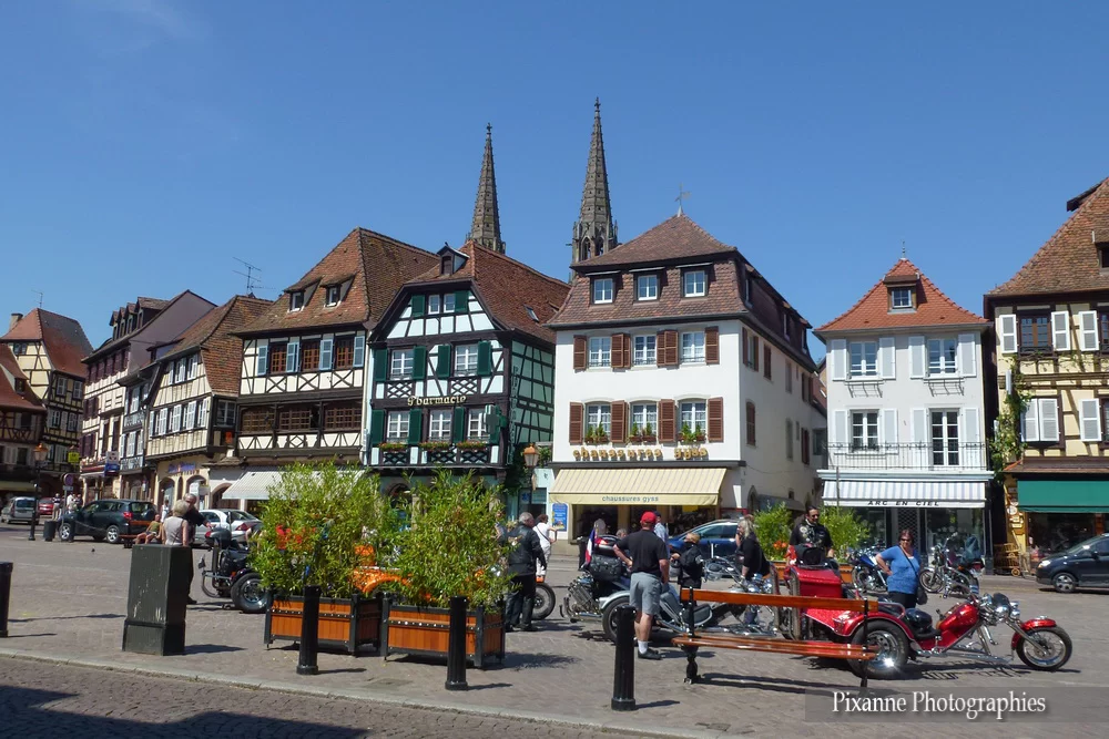 Chapeau en Paille avec Villages d'Alsace à Obernai