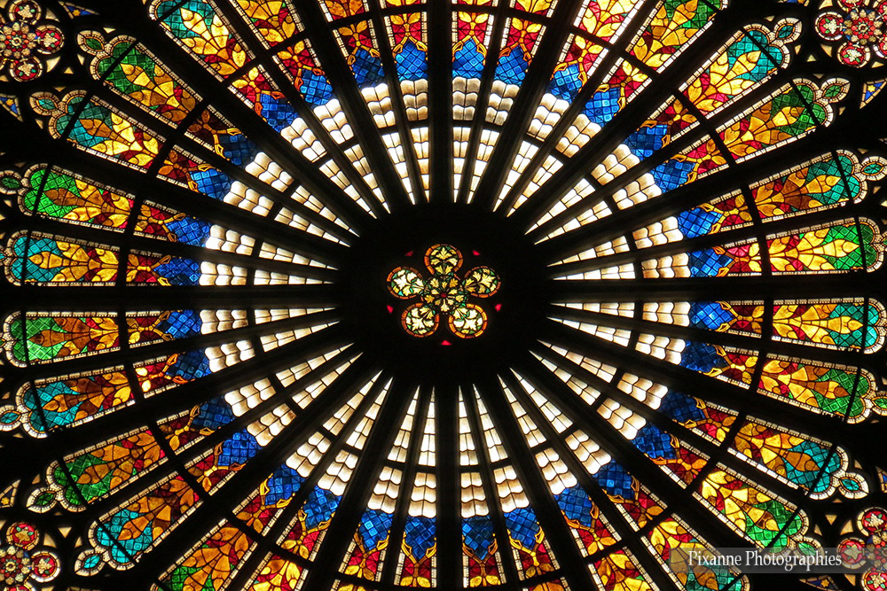 France, Alsace, Strasbourg, Cathédrale, Rosace, Pixanne Photographies