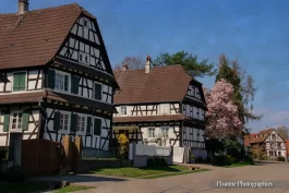 France, Alsace, Seebach, Maisons Alsaciennes, Texture, Pixanne Photographies