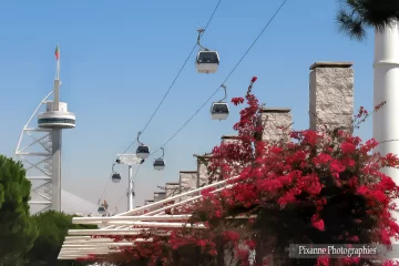 Portugal, Lisbonne, Parc des Nations, Téléphérique, Pixanne Photographies